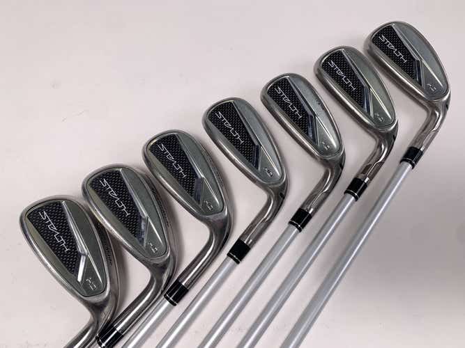 TaylorMade Stealth HD Iron Set 5-PW+GW Aldila Ascent 45g Ladies RH