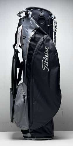 Titleist Players 4 Carbon Carry Bag Gray 4-Way Divide Dual Strap Golf Bag