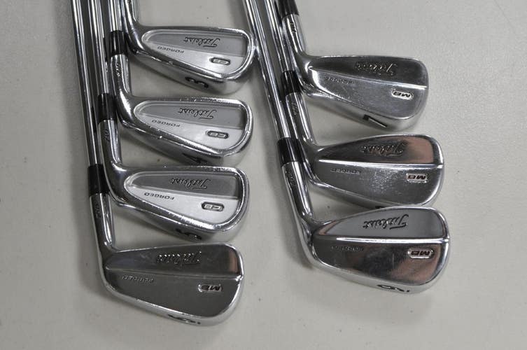 Titleist 710 CB 3-9 Iron Set Stiff Flex Right DG S300 Steel (NO PW)  # 212324