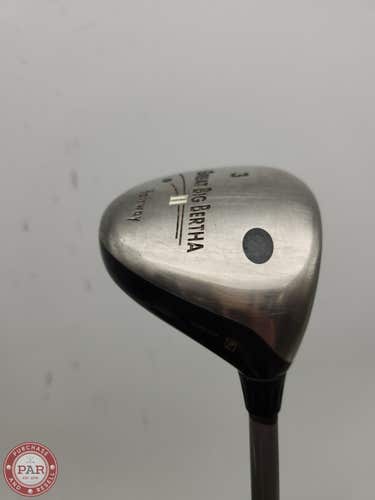 2004 CALLAWAY GREAT BIG BERTHA II 3 WOOD REG GBB SYSTEM 60 +HC GOOD