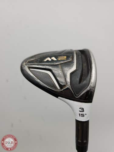 2016 TAYLORMADE M2 3 WOOD 15* SENIOR TM REAX 55 FAIR