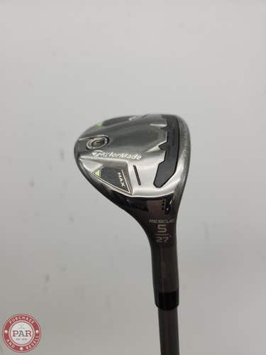 2025 TAYLORMADE QI35 MAX 5 HYBRID 27* SENIOR FUJI AIRSPEEDER 50 GOOD
