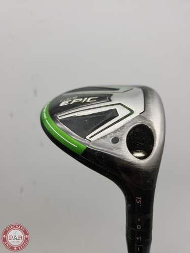 2017 CALLAWAY GBB EPIC 3 WOOD 15* LADIES MITSU DIAMANA 40 +HC FAIR