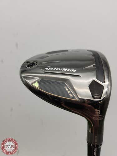 2025 TAYLORMADE QI35 MAX 3 WOOD 15.5* REG TM REAX 65 VERYGOOD
