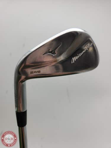 LEFTY 2024 MIZUNO PRO 245 4 IRON STIFF KBS $ TAPER 120 38.75" GOOD