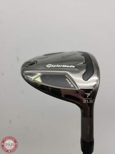 2025 TAYLORMADE QI35 MAX 7 WOOD 21.5* REG TM REAX 65 VERYGOOD
