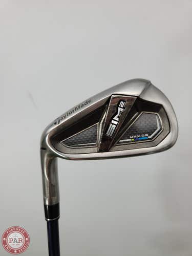 LEFTY 2021 TAYLORMADE SIM2 MAX OS 7 IRON REG VENTUS 6R 36.5" GOOD
