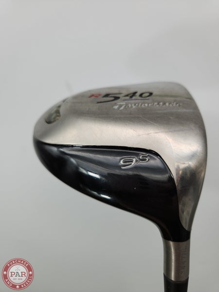 TAYLORMADE R540 DRIVER 9.5* TOUR STIFF MITSU TM FAIR