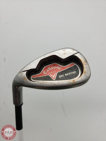 LEFTY 2006 CALLAWAY BIG BERTHA 9 IRON FIRM CALLAWAY SYSTEM 75 35.5" FAIR