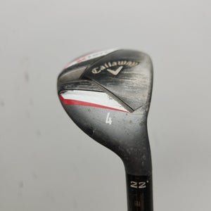 2013 CALLAWAY X HOT 4 HYBRID 22* STIFF CALLAWAY X HOT H70 FAIR