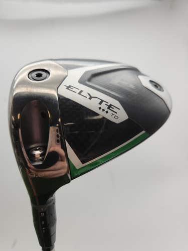 LEFTY 2025 CALLAWAY ELYTE TRIP DMND DRIVER 9* STIFF MITSU TENSEI AV VERYGOOD