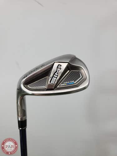 LEFTY 2021 TAYLORMADE SIM2 MAX OS GAP WEDGE REG VENTUS BLUE 6R 34.75" GOOD