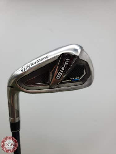 LEFTY 2021 TAYLORMADE SIM2 MAX OS 6 IRON REG FUJI VENTUS BLUE 6 37.25" FAIR