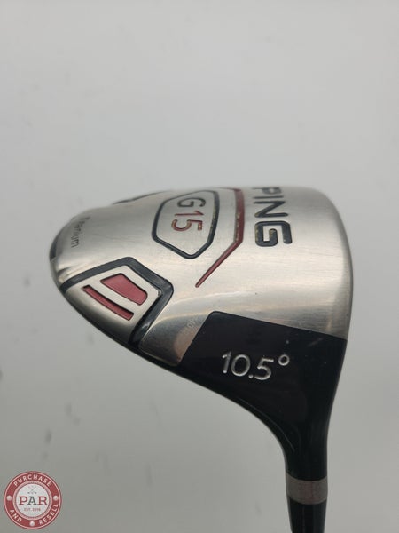 2013 PING G15 DRIVER 10.5* STIFF ALDILA SERRANO 60 FAIR