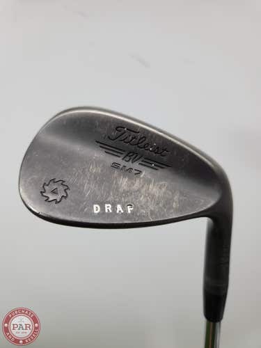 2018 TITLEIST VOKEY SM7 JET BLACK WEDGE 56*/14F WEDGEFLEX STEEL 35" GOOD