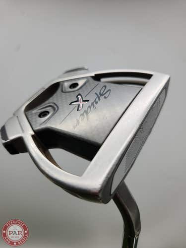2022 TAYLORMADE SPIDER X HYDRO BLAST PUTTER STEEL 34.5" GOOD