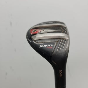 2019 COBRA KING F9 SPEEDBACK 5 HYBRID 24* REG FUJI ATMOS 7R FAIR