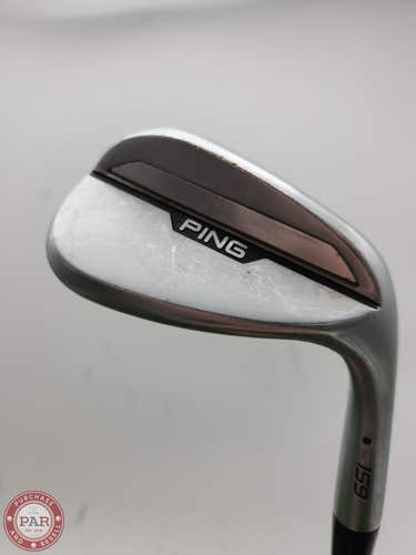 PING S159 CHROME WEDGE 54*/12S XSTIFF KBS CUSTOM 34.75" GOOD