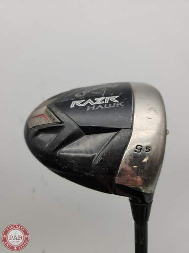 2011 CALLAWAY RAZR HAWK DRIVER 9.5* STIFF ALDILA RIP 60 FAIR