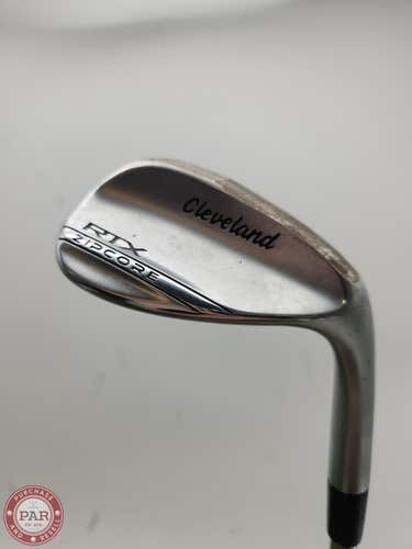 2021 CLEVELAND RTX ZIPCORE WEDGE 58*/12FULL XSTIFF KBS STEEL 35" VERYGOOD
