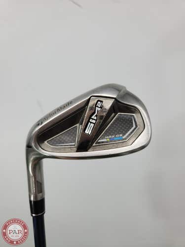 LEFTY 2021 TAYLORMADE SIM2 MAX OS 9 IRON REG VENTUS BLUE 6R 35.5" GOOD