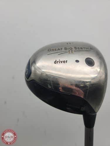 2004 CALLAWAY GREAT BIG BERTHA II DRIVER 11* FIRM GBB SYSTEM 60 FAIR