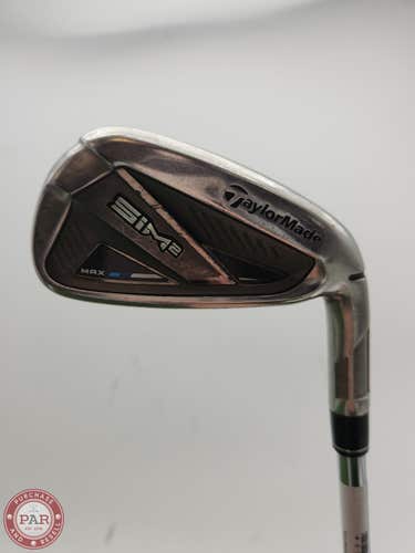 2021 TAYLORMADE SIM2 MAX 6 IRON STIFF KBS MAX MT 85 37.5" GOOD