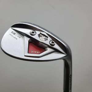 2008 TAYLORMADE Z TP WEDGE 58*/09 WEDGEFLEX STEEL 34.5" GOOD