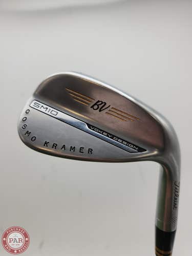 2024 TITLEIST VOKEY SM10 TOUR CHROME WEDGE 50*/08F XSTIFF DYNAGOLD 35.5" VERYGOO