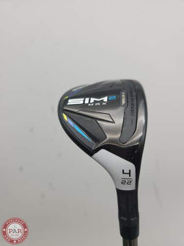2021 TAYLORMADE SIM2 MAX 4 HYBRID 22* LADIES UST RECOIL ESX +HC DEMO