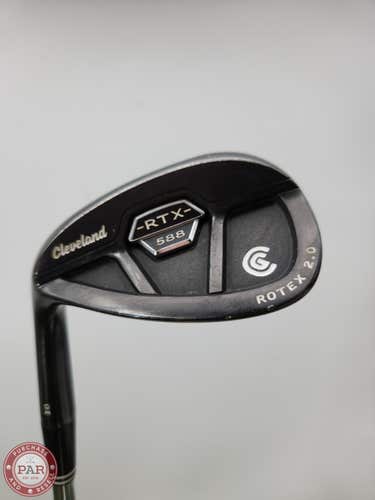 LEFTY 2014 CLEVELAND 588 RTX 2.0 CB WEDGE 52*/10 WEDGEFLEX DYNGOLD 35.25" FAIR