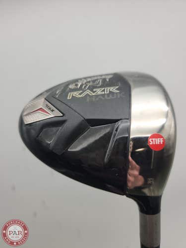 2011 CALLAWAY RAZR HAWK DRIVER 10.5* STIFF ALDILA RIP +HC FAIR