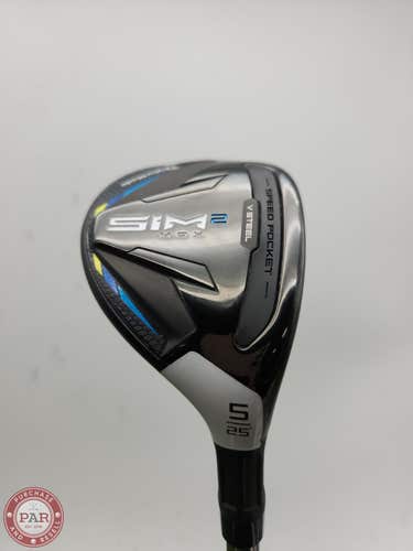 2021 TAYLORMADE SIM2 MAX 5 HYBRID 25* LADIES MAMIYA RECOIL +HC DEMO