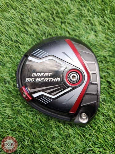 2015 CALLAWAY GREAT BIG BERTHA DRIVER 9* CLUBHEAD ONLY FAIR