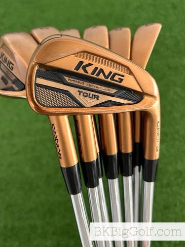 Cobra King Tour Mim Copper Forged Iron Set 4-P / NS Pro Modus Tour 105 Stiff