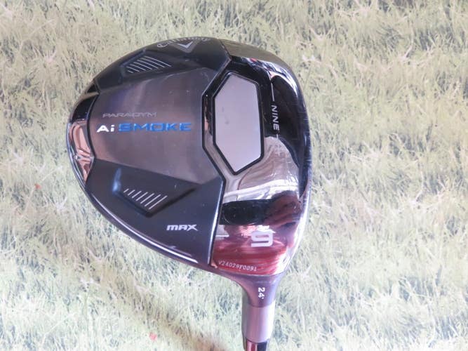 Callaway Paradym AI SMOKE MAX 24* 9 Wood Tensei REGULAR
