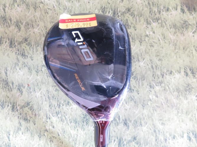 NEW * Taylormade Qi10 * 31* 7 Hybrid Ventus TR SENIOR