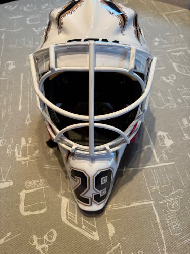 Senior Medium CCM Axis XF Pro Goalie Mask (Used)