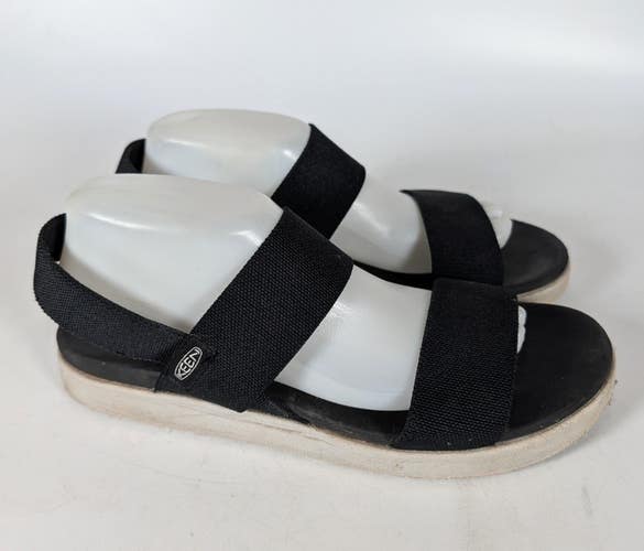 KEEN Women's Elle Black Slingback Sandals Comfort Slides Shoes Size: 11