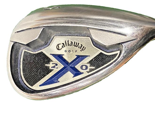 Callaway Golf X-20 Sand Wedge 55* RH Uniflex Stiff Steel 35" New 360 Velvet Grip