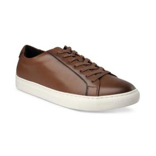 Alfani Grayson 100120988 Sneakers Men's US 9 Brown Leather Lace Up Shoes ZPO3749