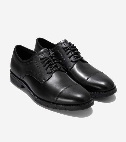 Cole Haan FlexGrand 360 C40432 Oxford Men's 12 Black Cap Toe Dress Shoes ZOGG293