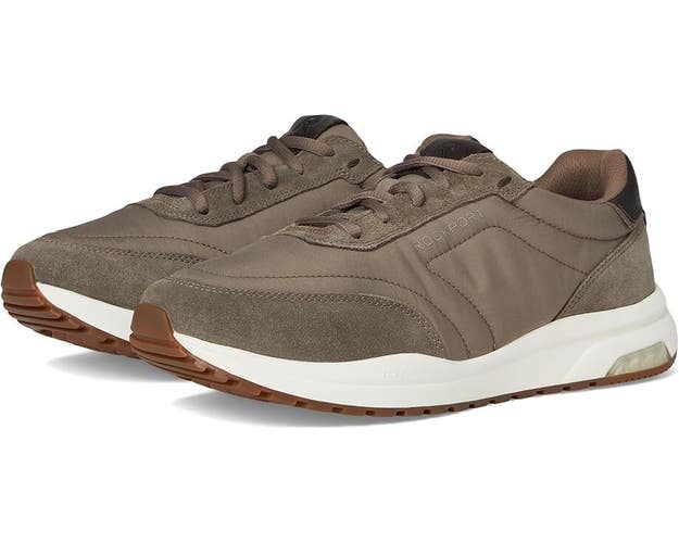 Rockport DMX Brock Sneakers Men's US 8 Olive Suede Comfort Casual Shoes ZOGG248