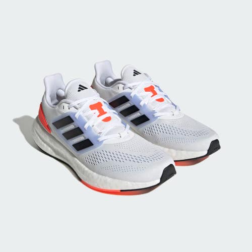 Adidas Pureboost 22 HQ8589 Sneakers Men's US 13 White Black Running Shoes VER612