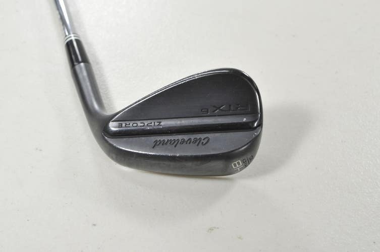 Cleveland RTX-6 Zipcore Black Satin 48*-10 Wedge Right DG Spinner Steel # 214412