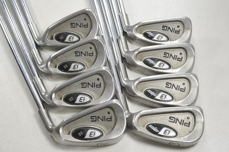Ping i3 + 3-W Iron Set Regular Flex Black Dot Right Steel # 214392