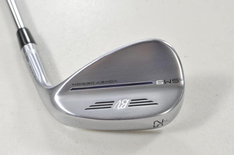 Titleist Vokey SM9 Tour Chrome 52*-12F Wedge Right BV Wedge Flex Steel # 214176