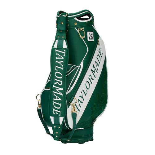 Taylor Made Season Opener Staff Bag (6 way top, Green White) Golf 2026 NEW