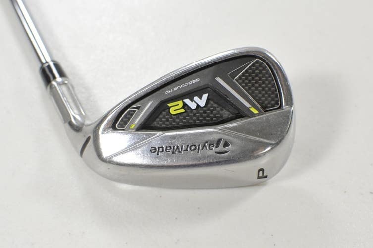 TaylorMade M2 2017 PW Pitching Wedge Regular Flex Right Reax 88g Steel # 212211