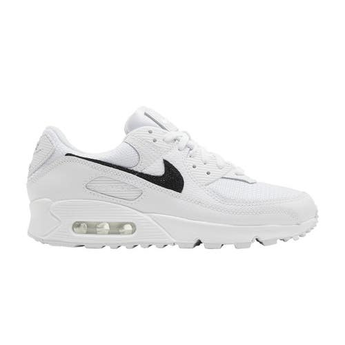 Size 6.5M/8W - Nike Wmns Air Max 90 'White Snakeskin' (NO BOX) DZ5212-100